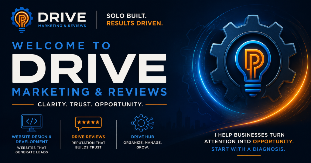 Welcome to Drive Marketing & Reviews