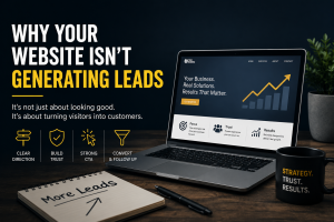 Why your website isn't generating leads